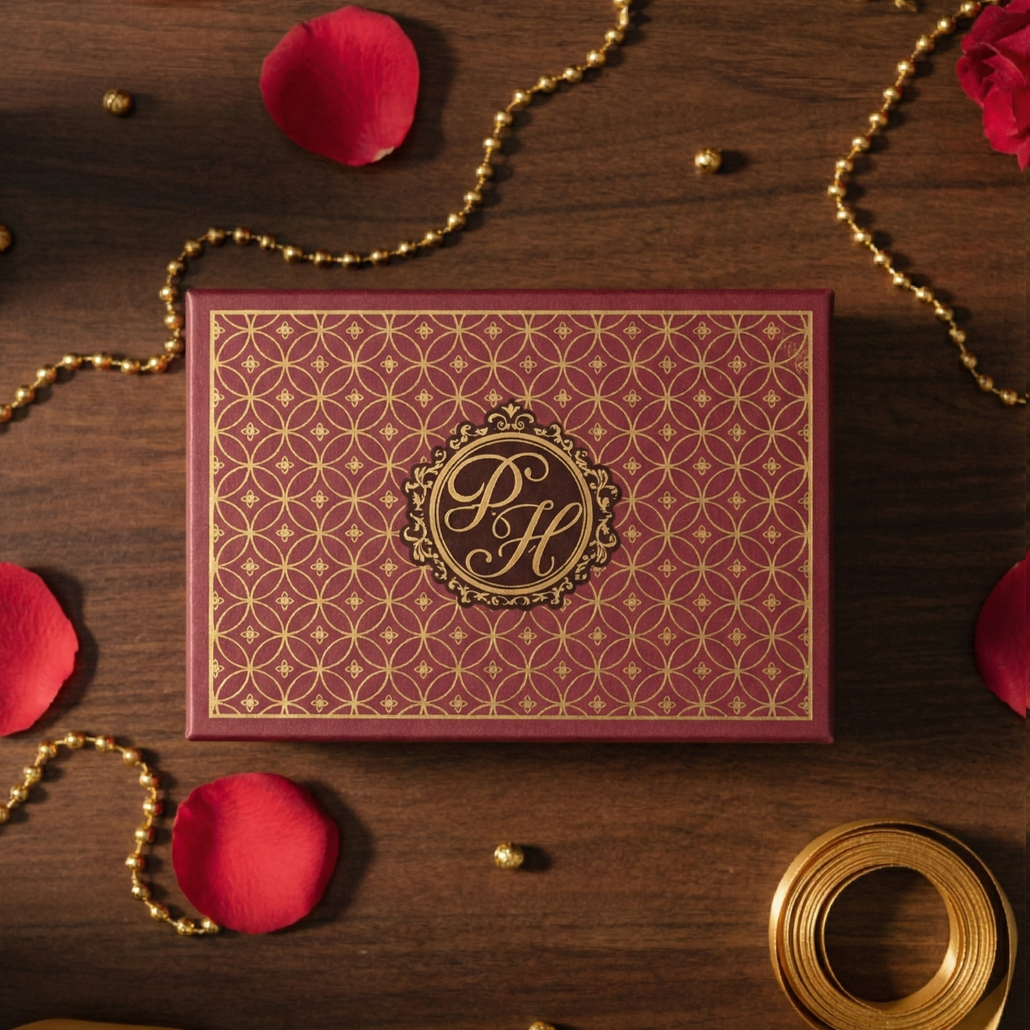 Royal Wedding Invitation Cards detail 1