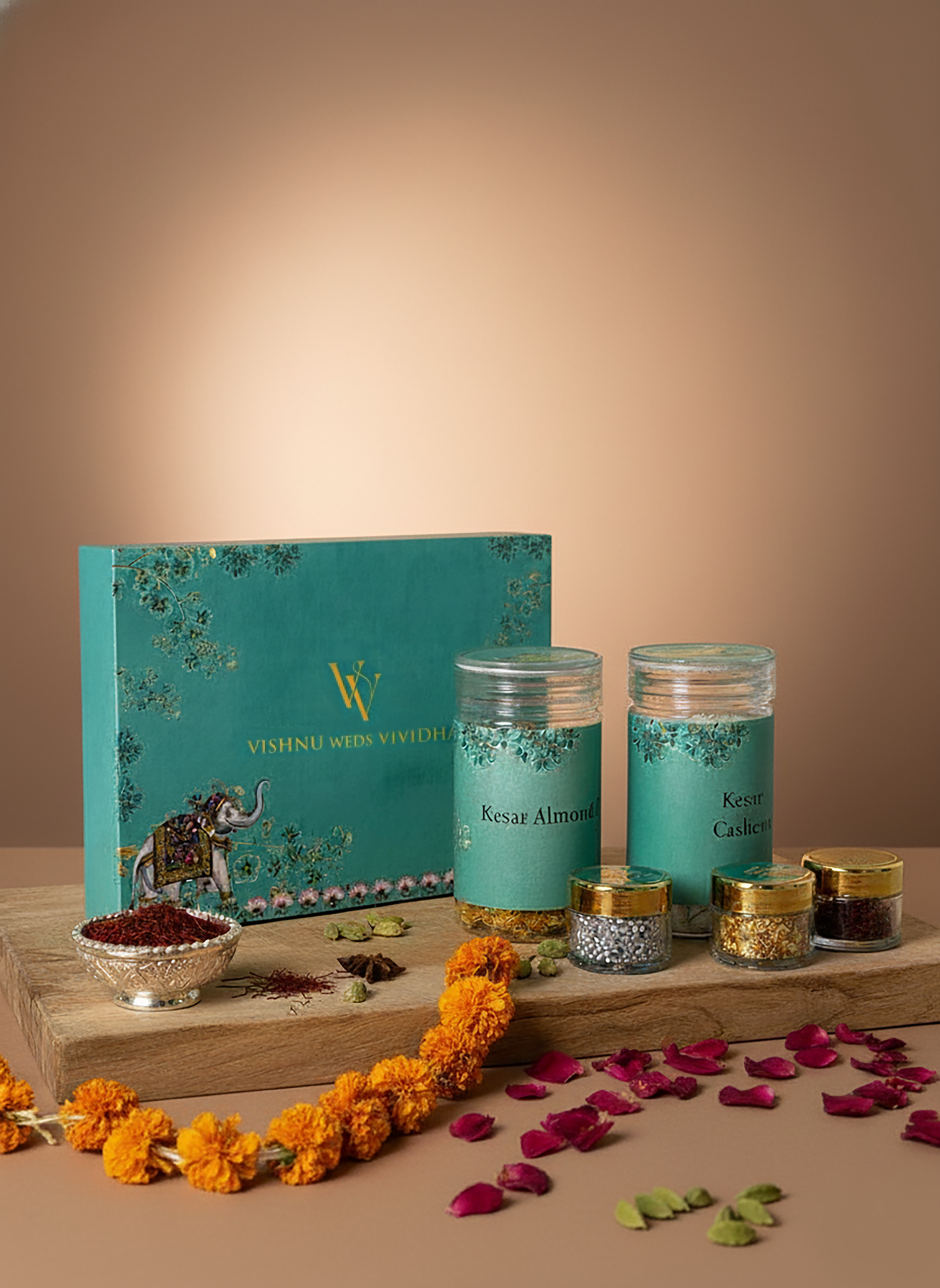Saffron & Dry Fruit Gift Boxes
