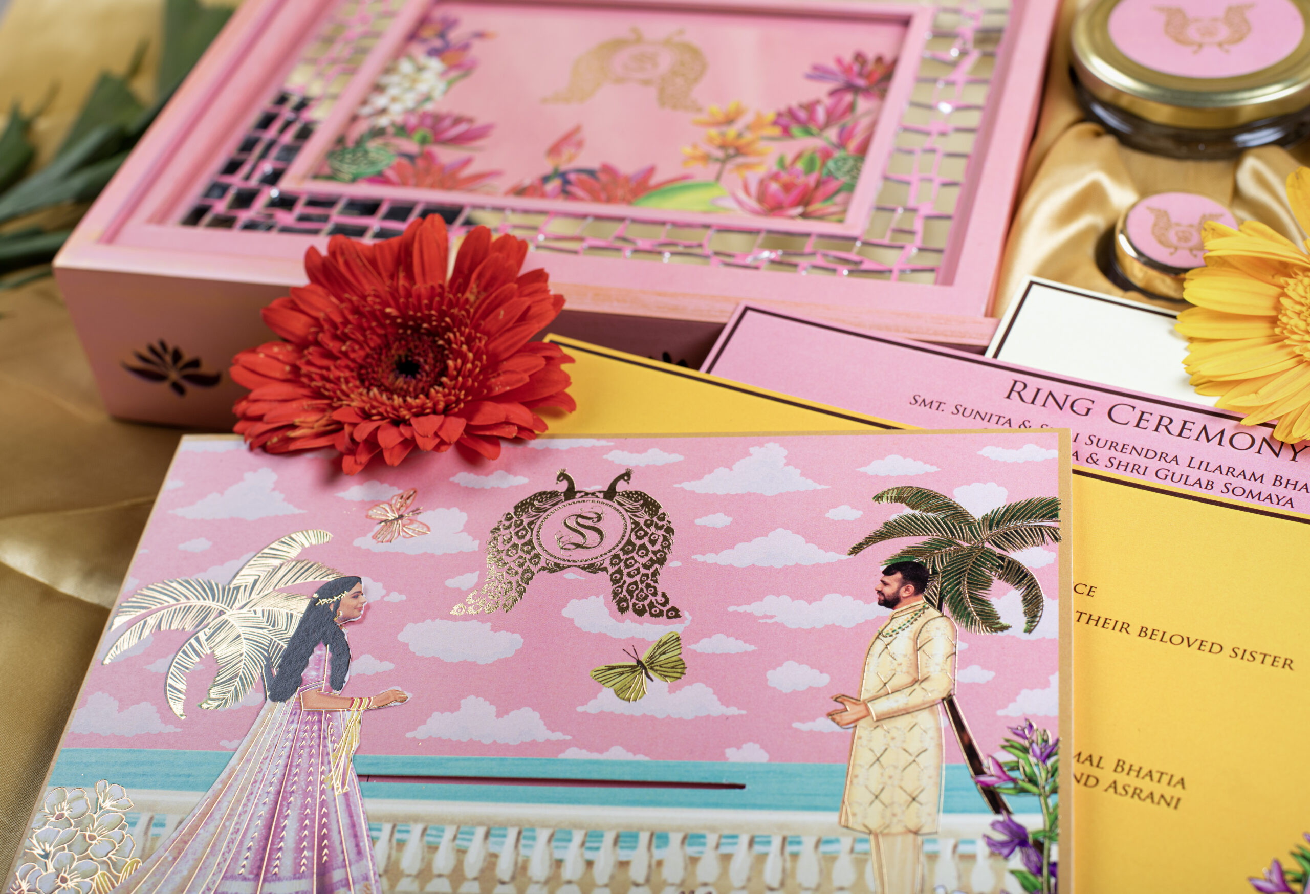 Royal Wedding Invitation Cards detail 1