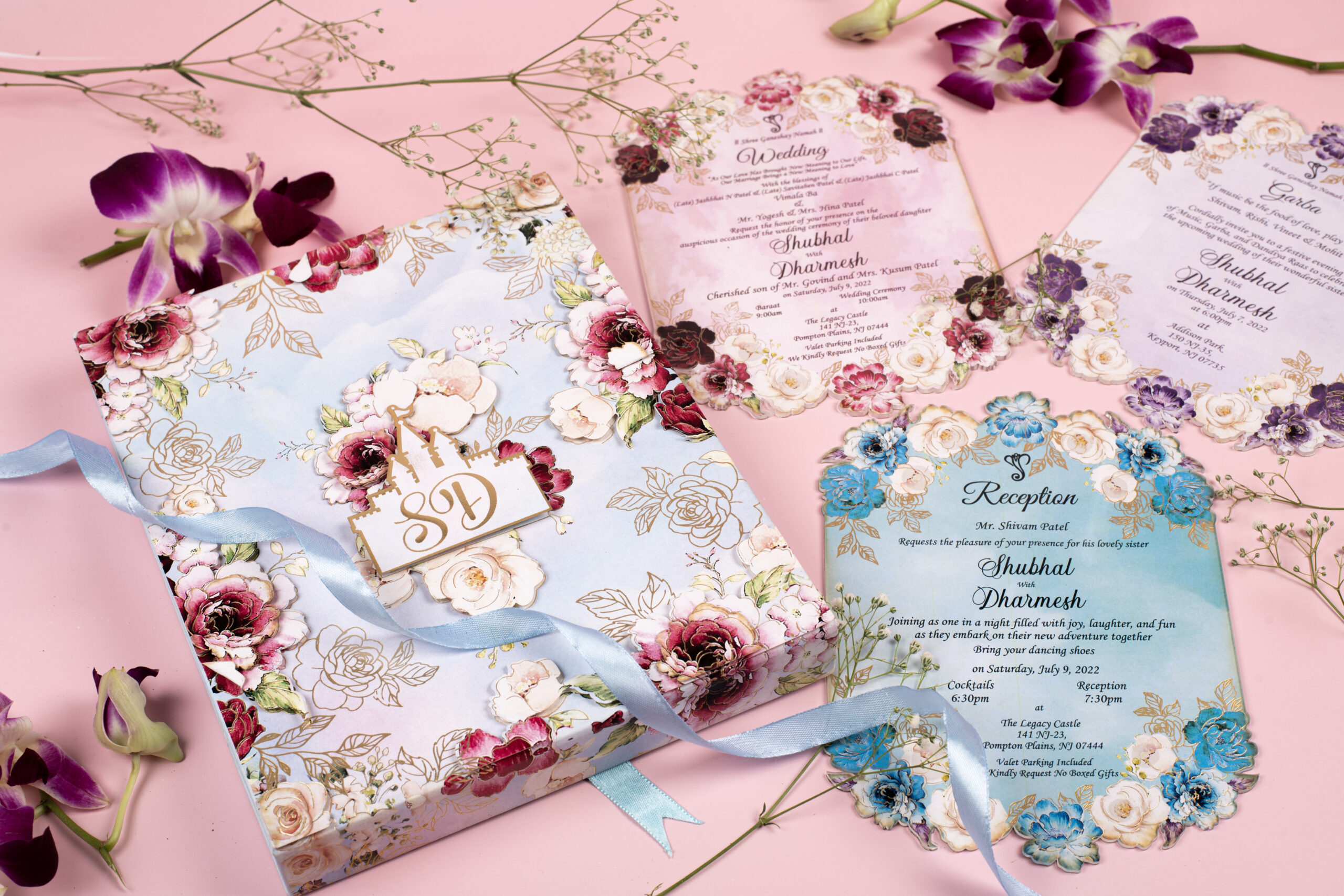Modern Wedding Invitation Boxes