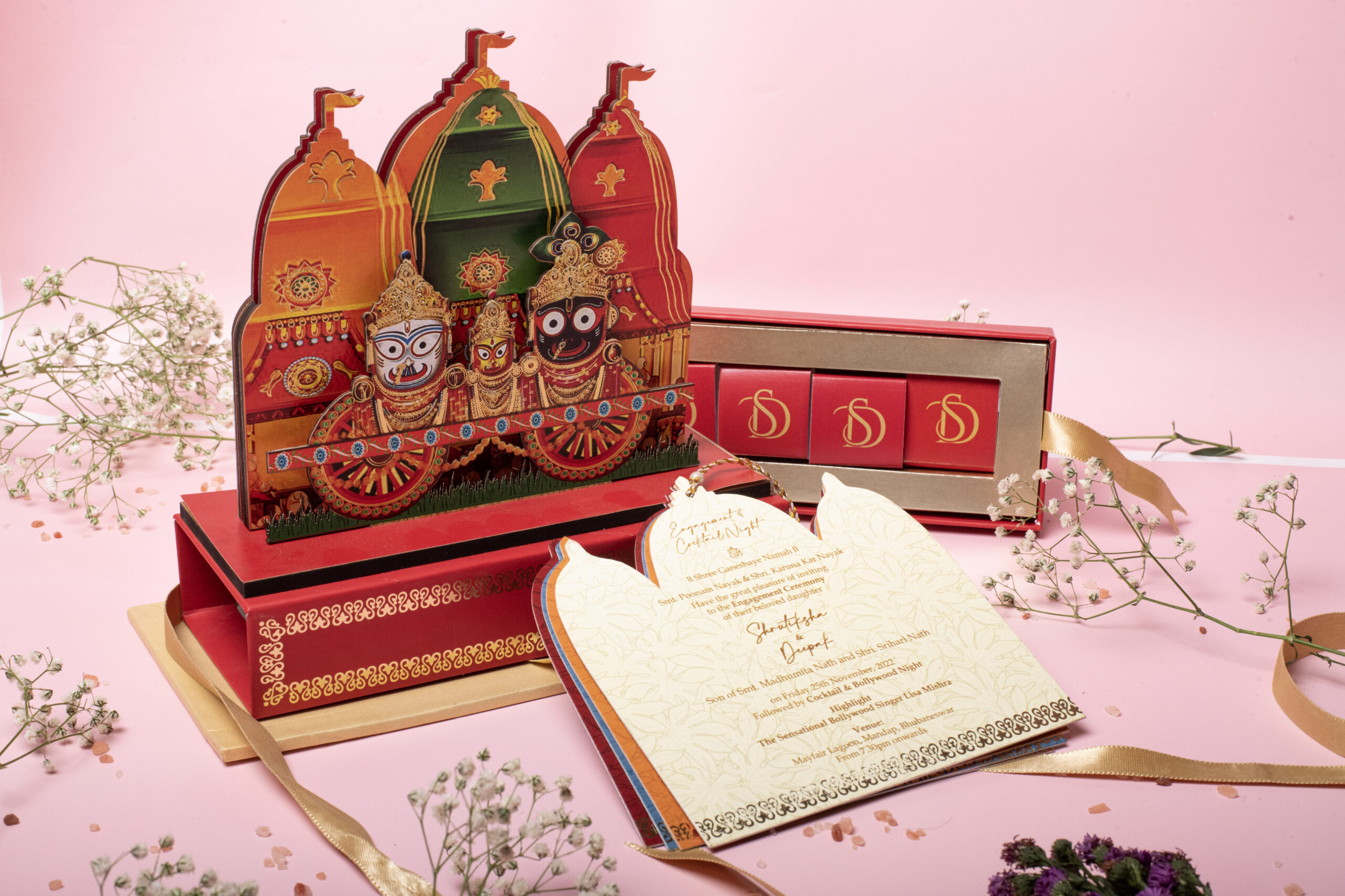 Royal Wedding Invitation Cards detail 1
