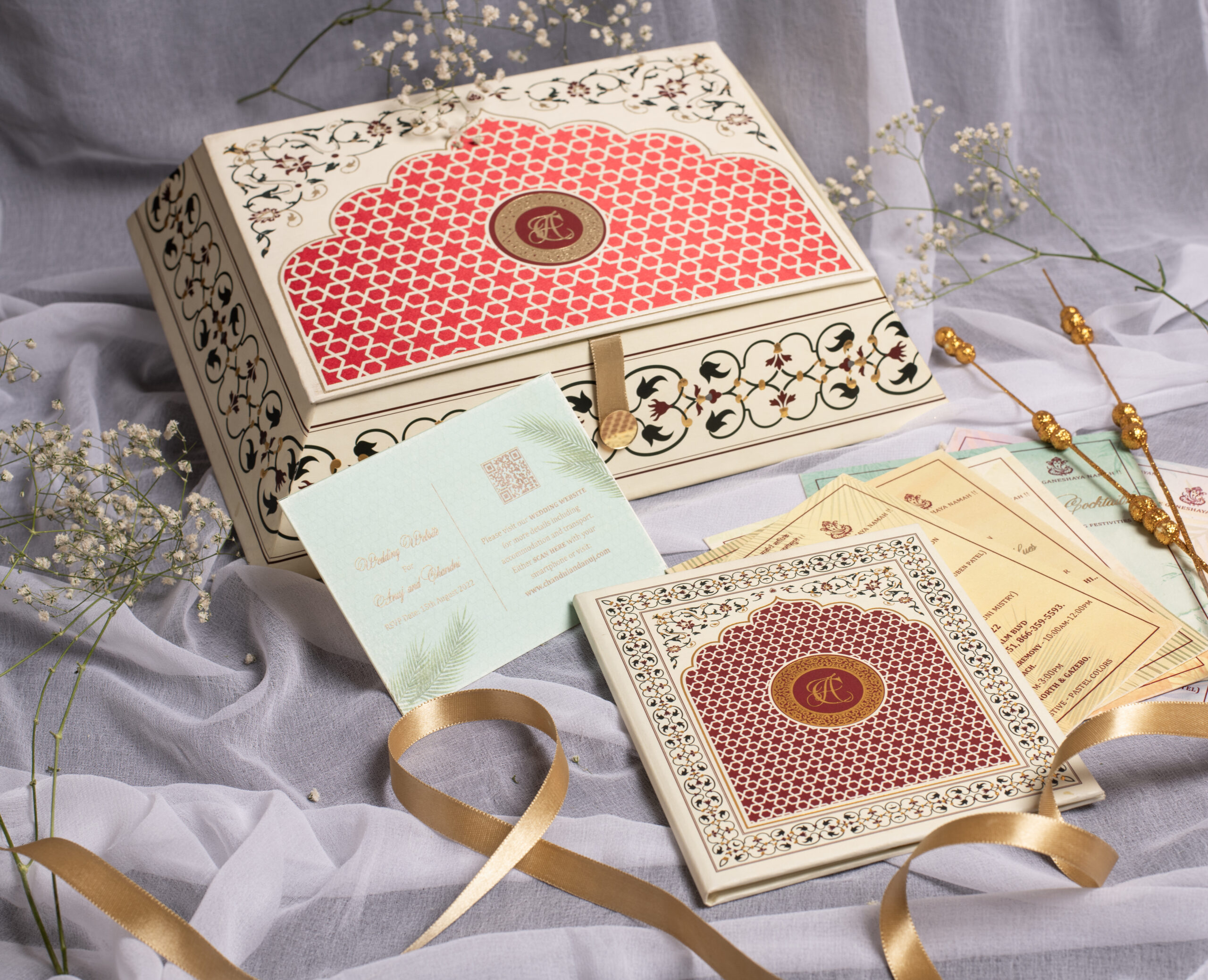 Designer Wedding Invitation Boxes