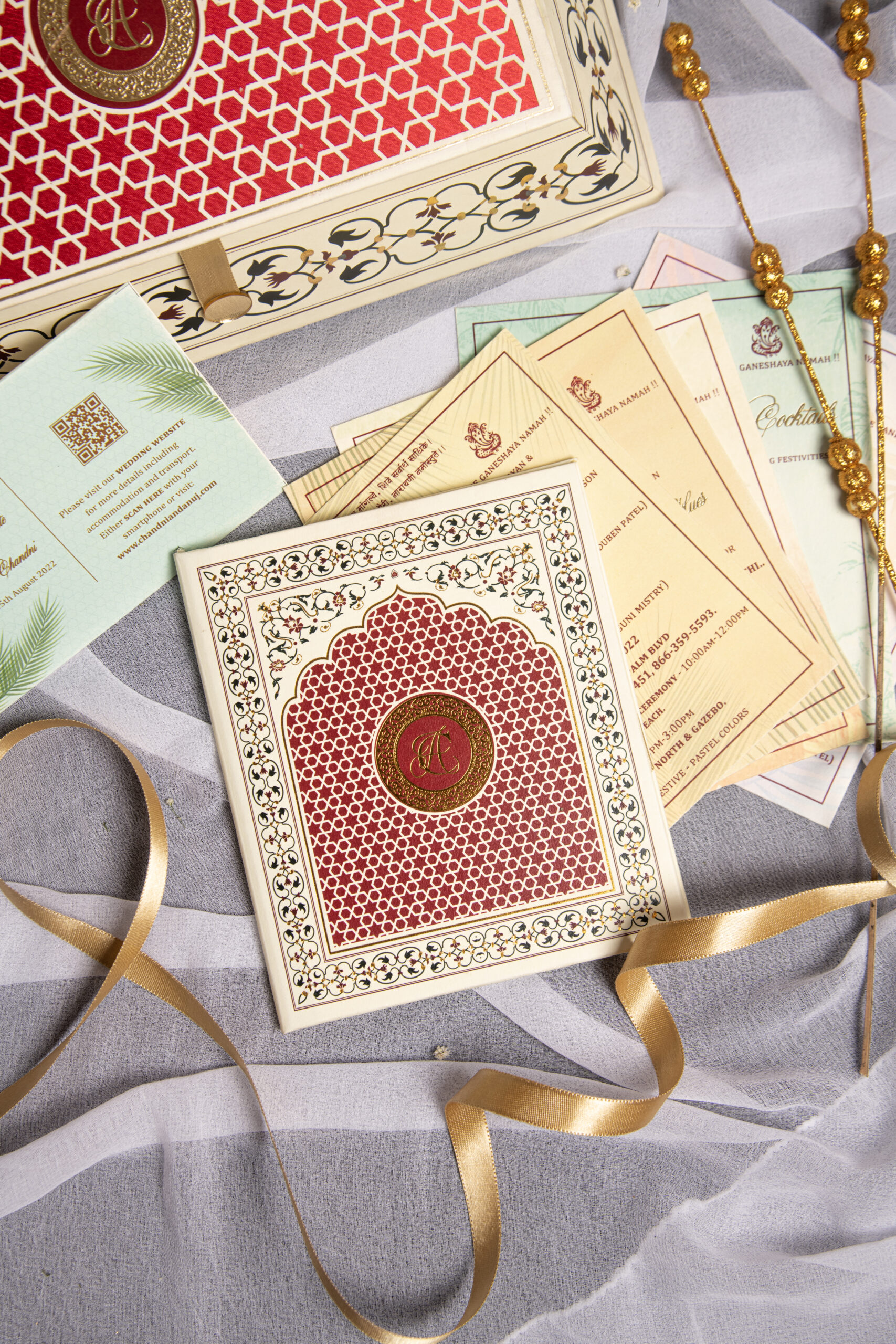 Royal Wedding Invitation Cards detail 1