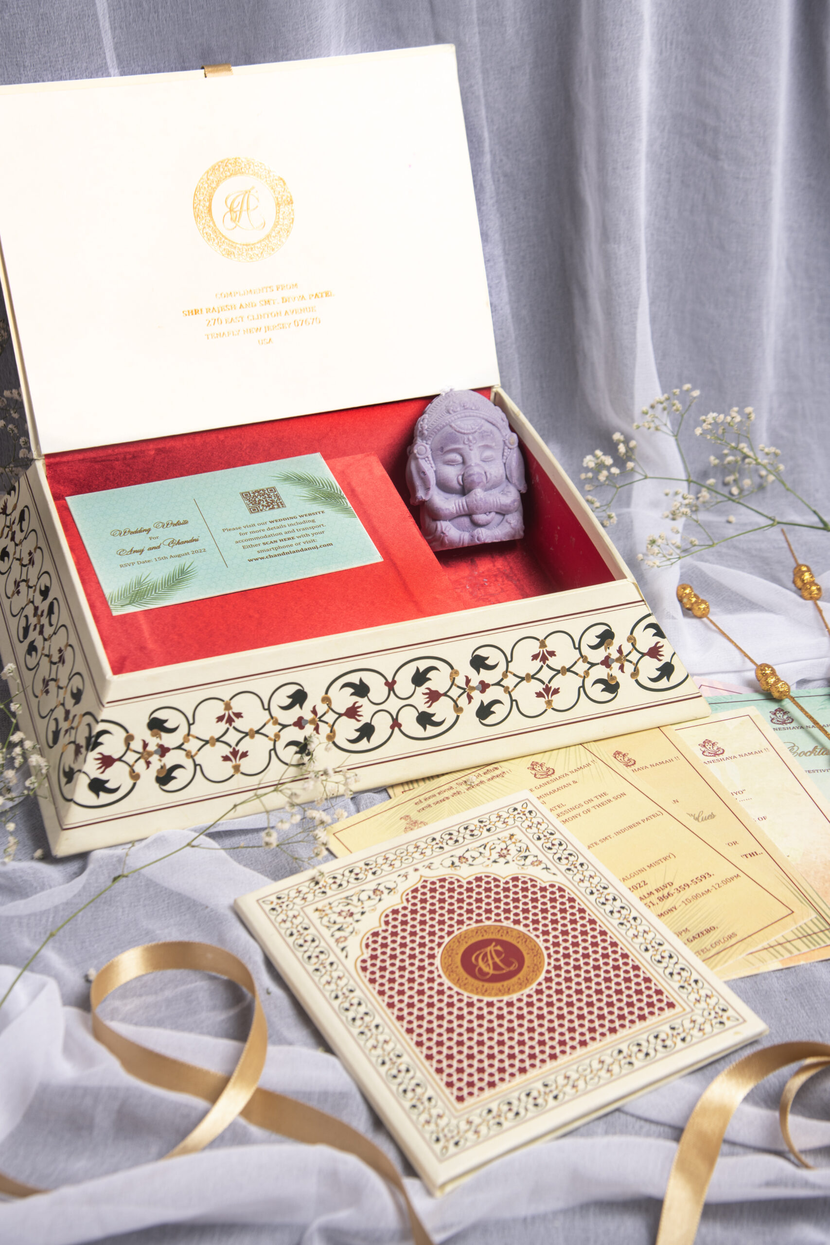 Designer Wedding Invitation Boxes