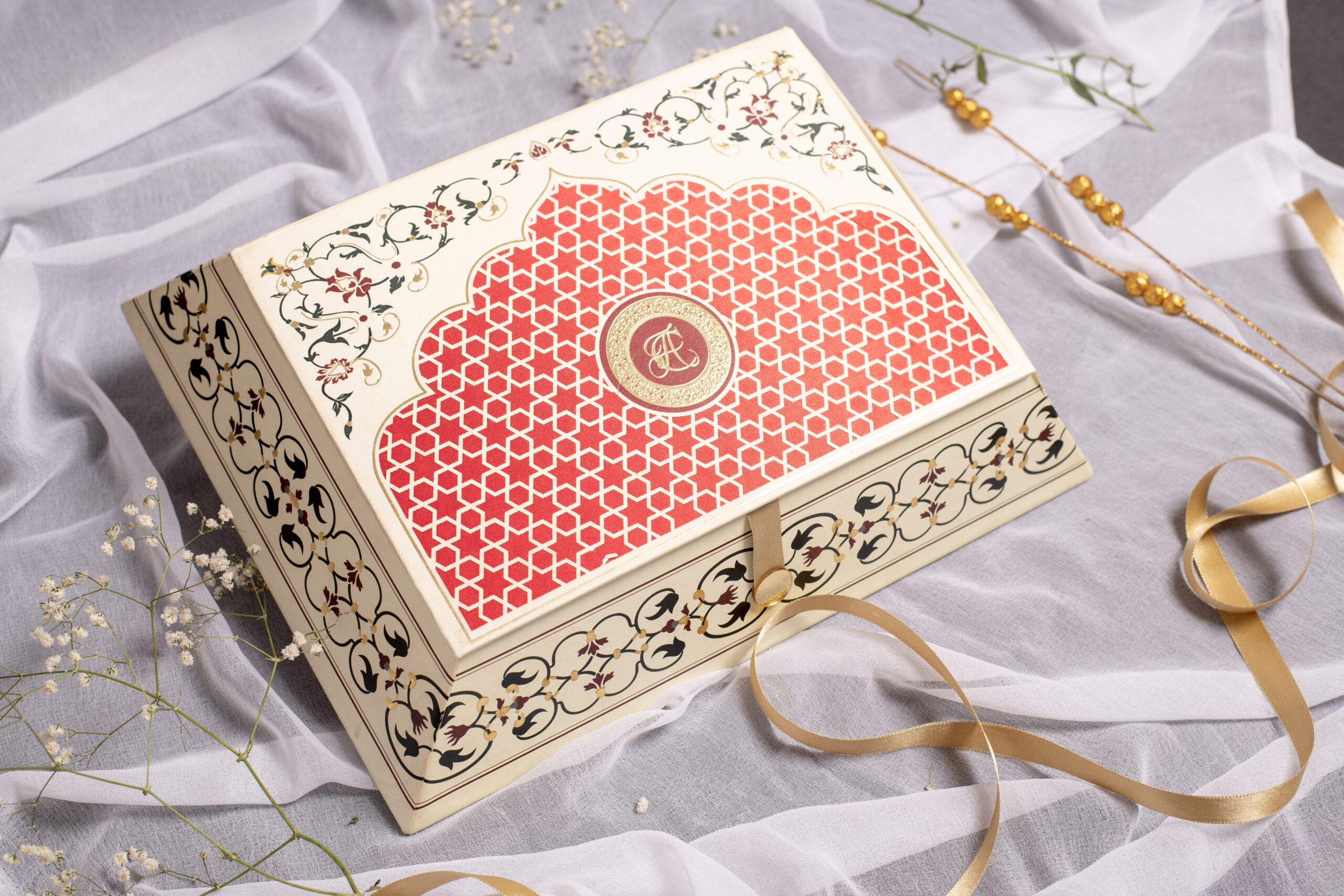 Royal Wedding Invitation Cards detail 2