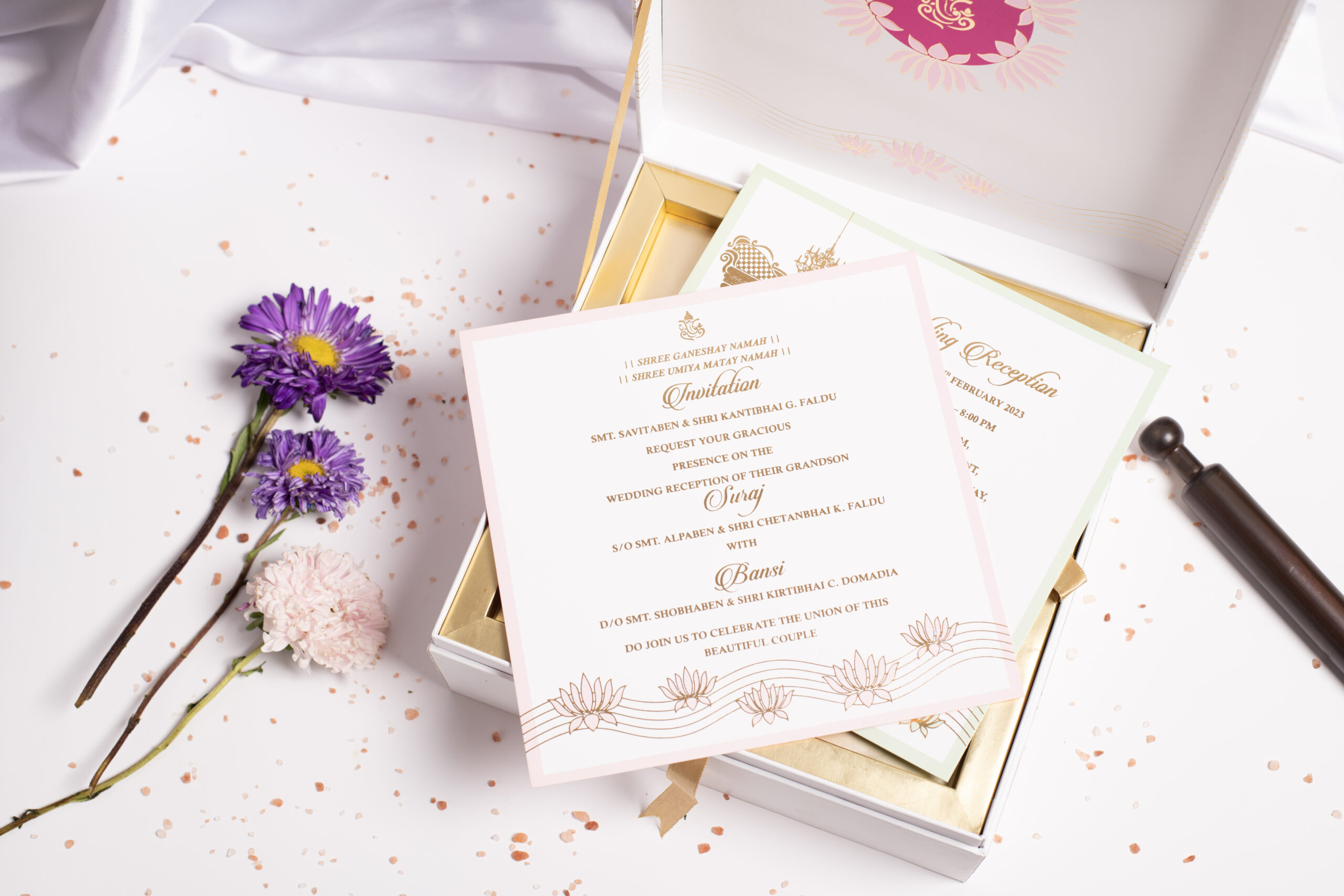Custom Wedding Invitation Boxes
