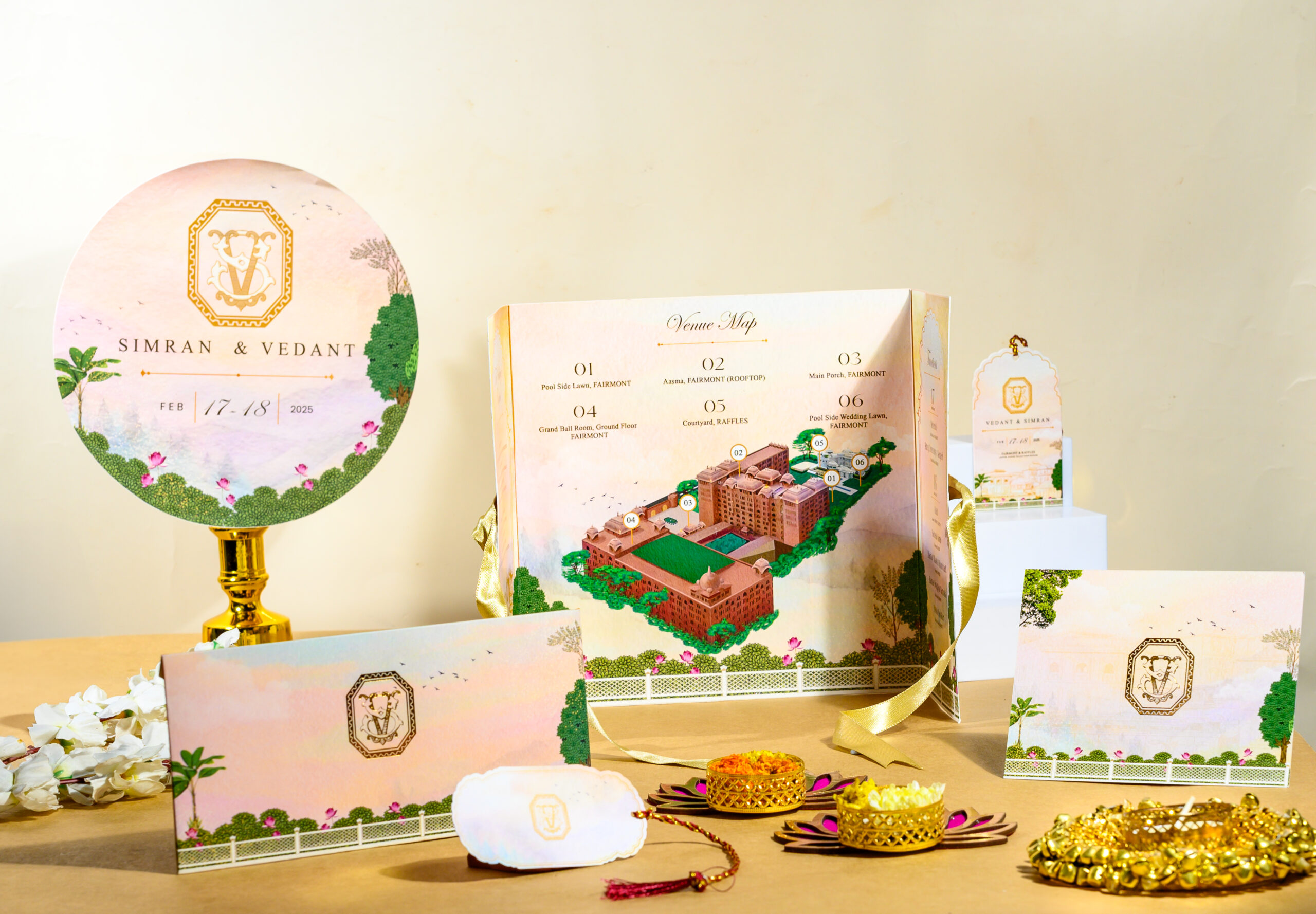 Destination Wedding Stationery Kit