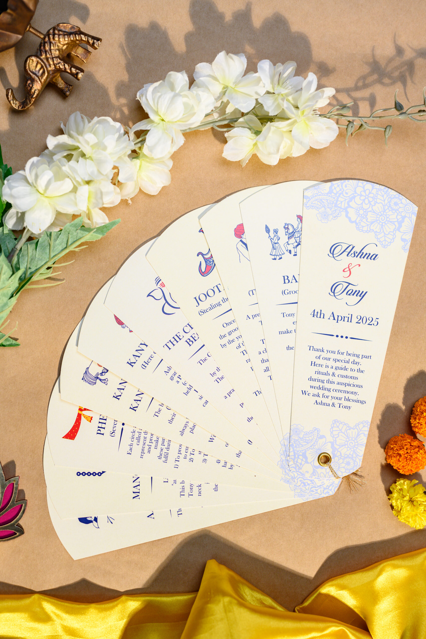 Wedding Menu Cards