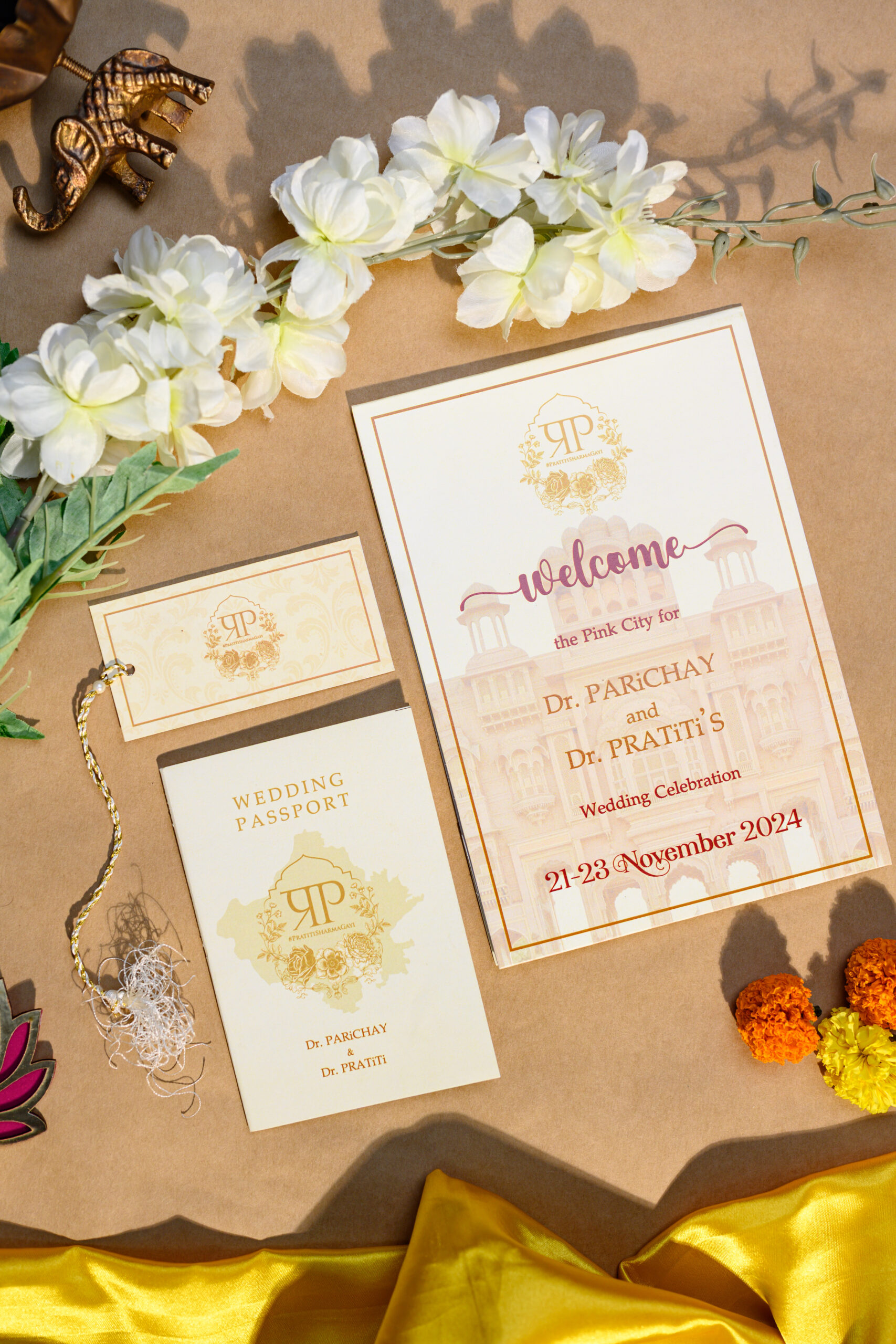 Royal Wedding Invitation Cards detail 2