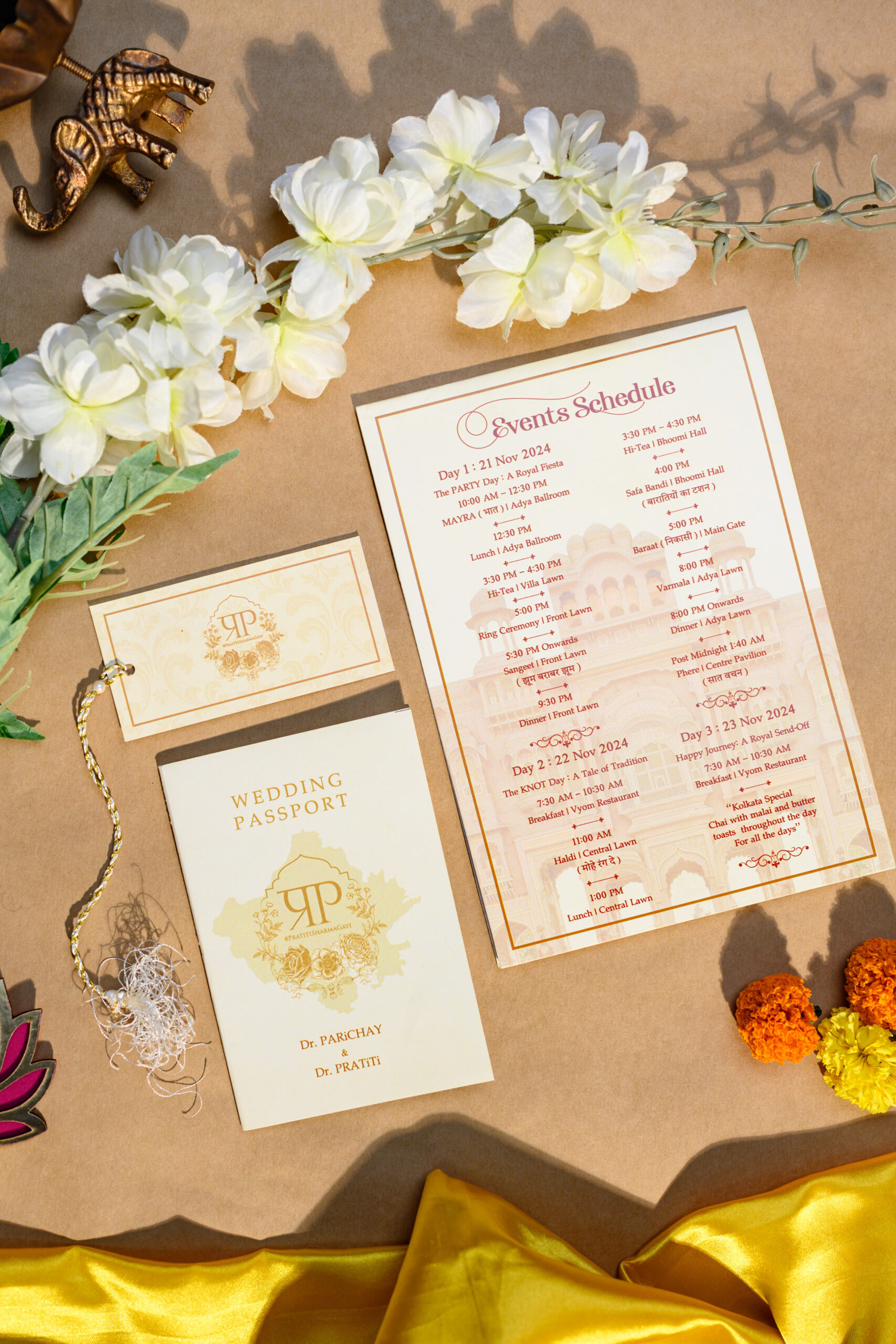 Royal Wedding Invitation Cards detail 1