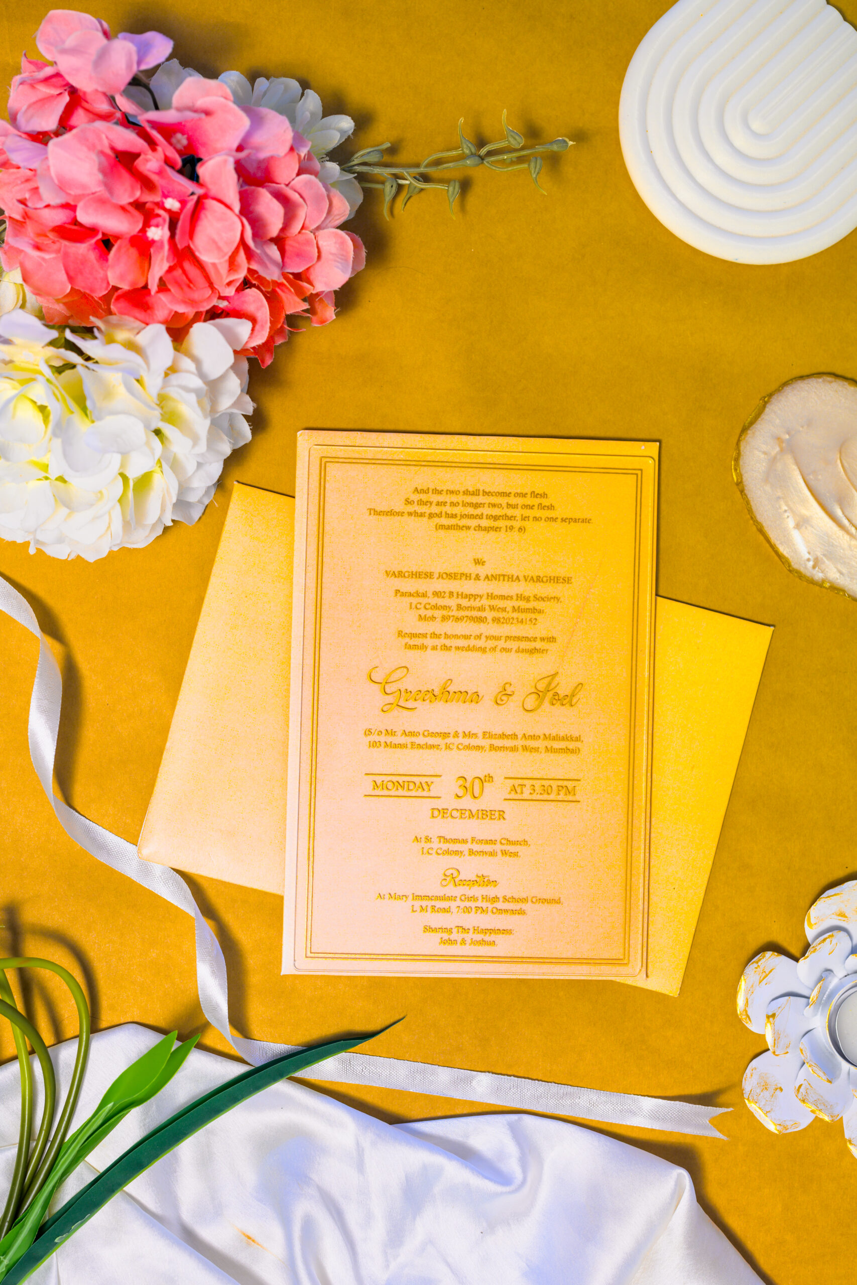 Royal Wedding Invitation Cards detail 1